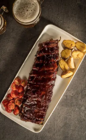 Costițe de porc la grătar