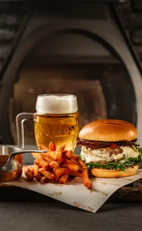 Burger Double Becon and Cheese Burger