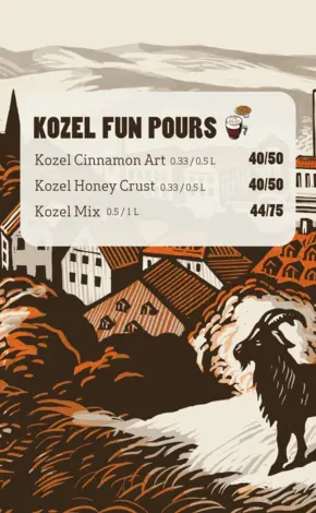 Kozel Fun Pours