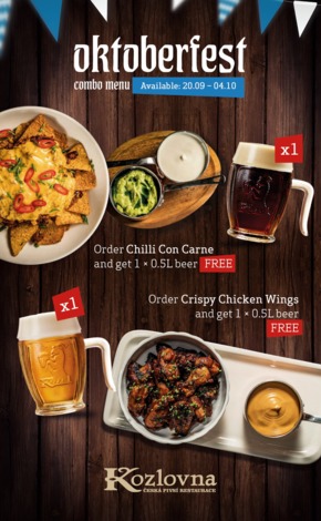 Oktoberfest Combo Menu